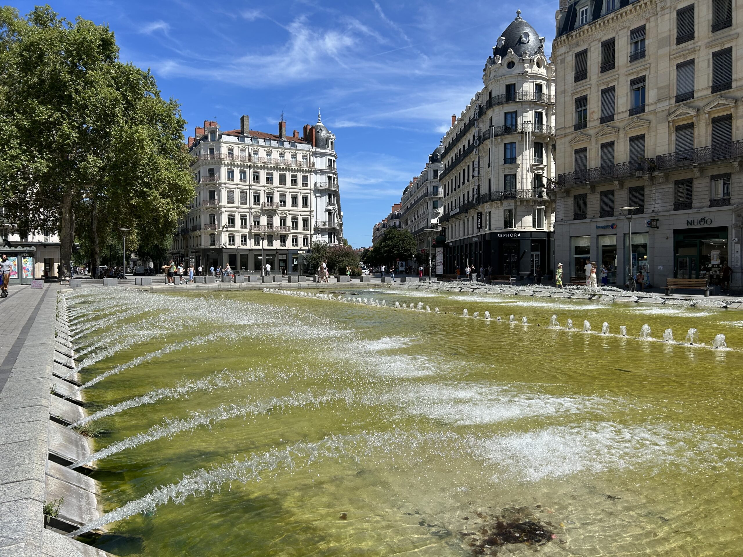 Place de la République, Lyon, fotografía de archivo de 2024-08-05