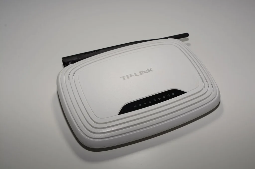 Router inalámbrico para conexión a Internet.