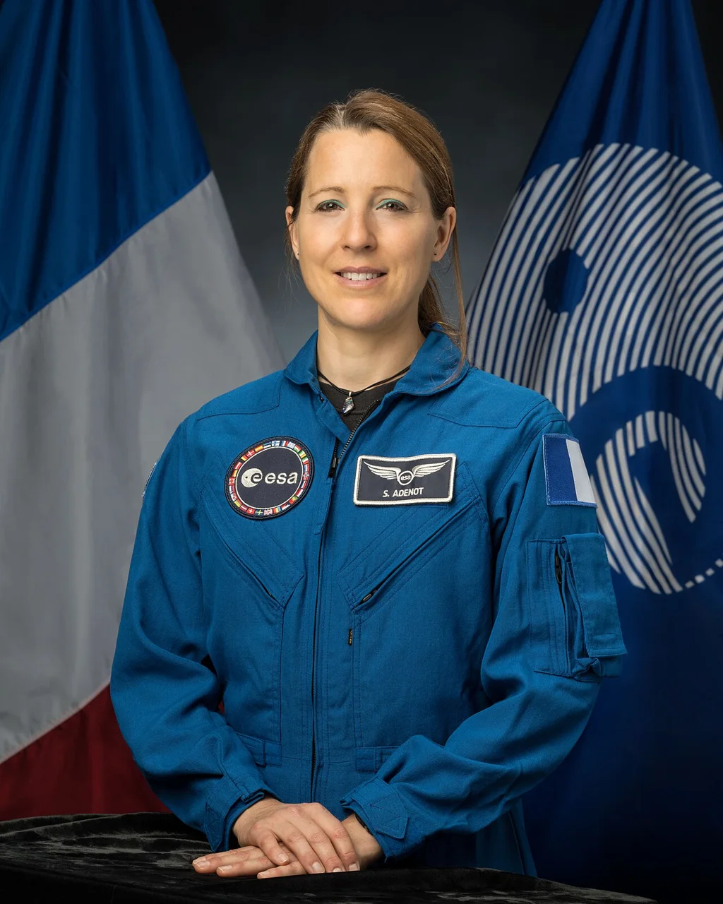 Retrato de archivo de la astronauta Sophie Adenot.