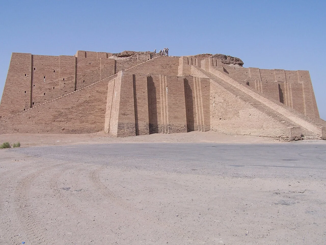 El zigurat de Ur, en Irak.