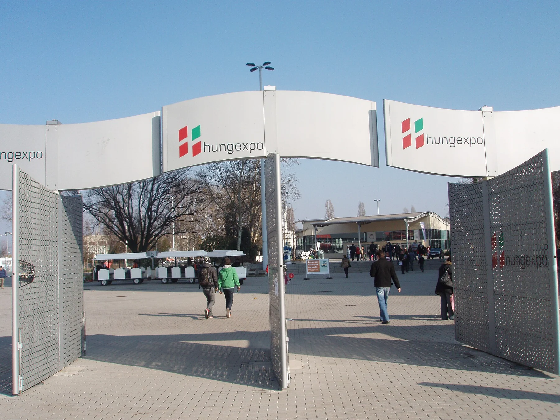 Exterior del recinto Hungexpo de Budapest en una fotografía de 2011.