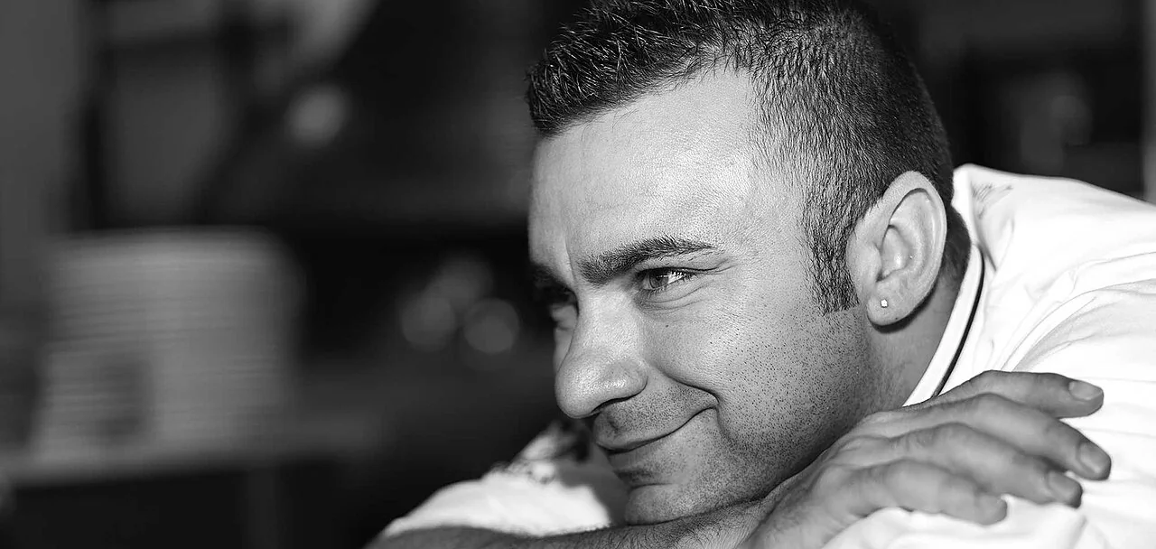 Retrato del pizzaiolo Davide Civitiello.