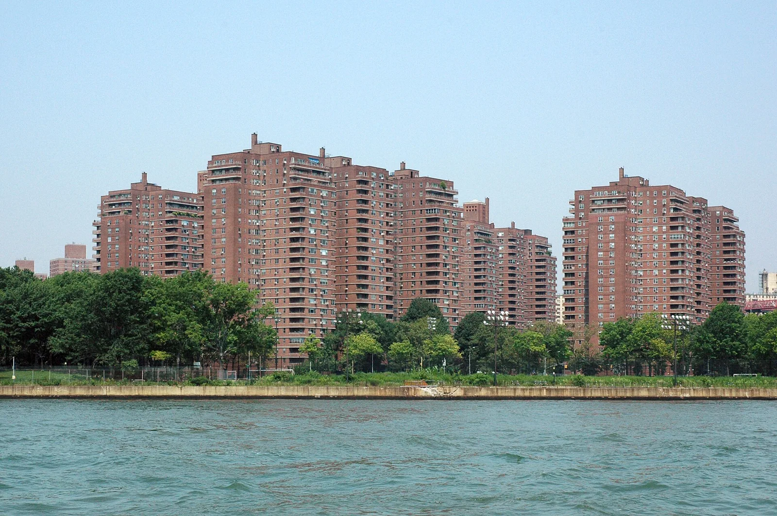 Edificios de Seward Park Housing Cooperative en Nueva York, en 2007.