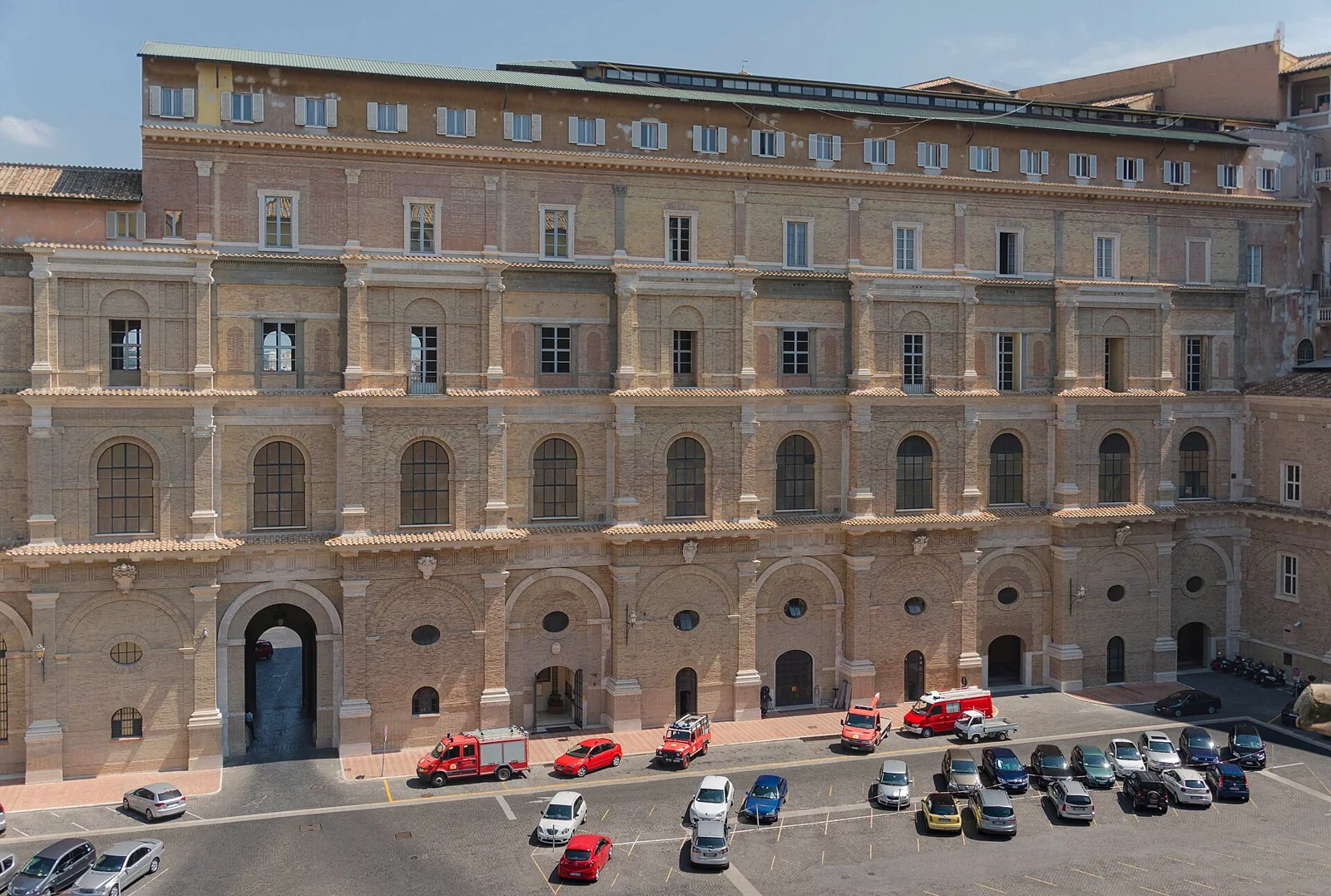 Estación de bomberos en el Vaticano.