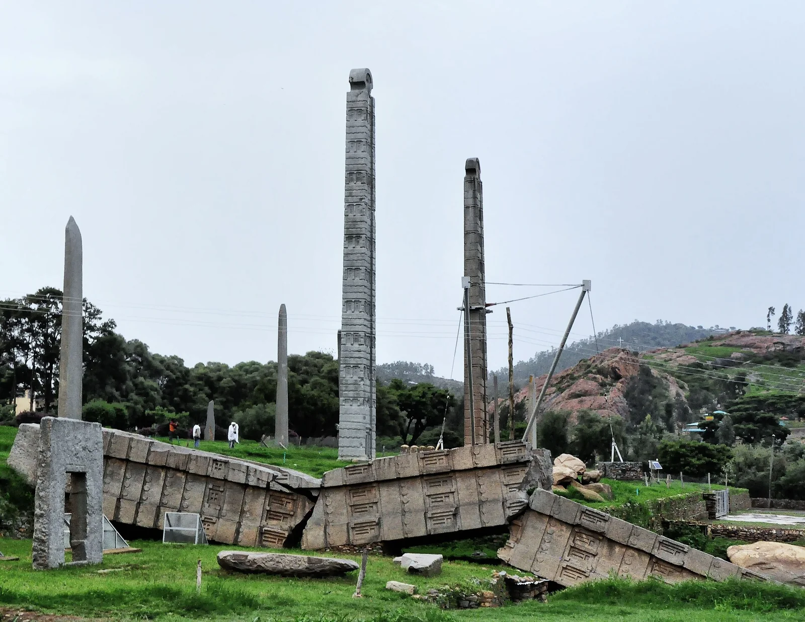 Estelas de Axum, Etiopía.