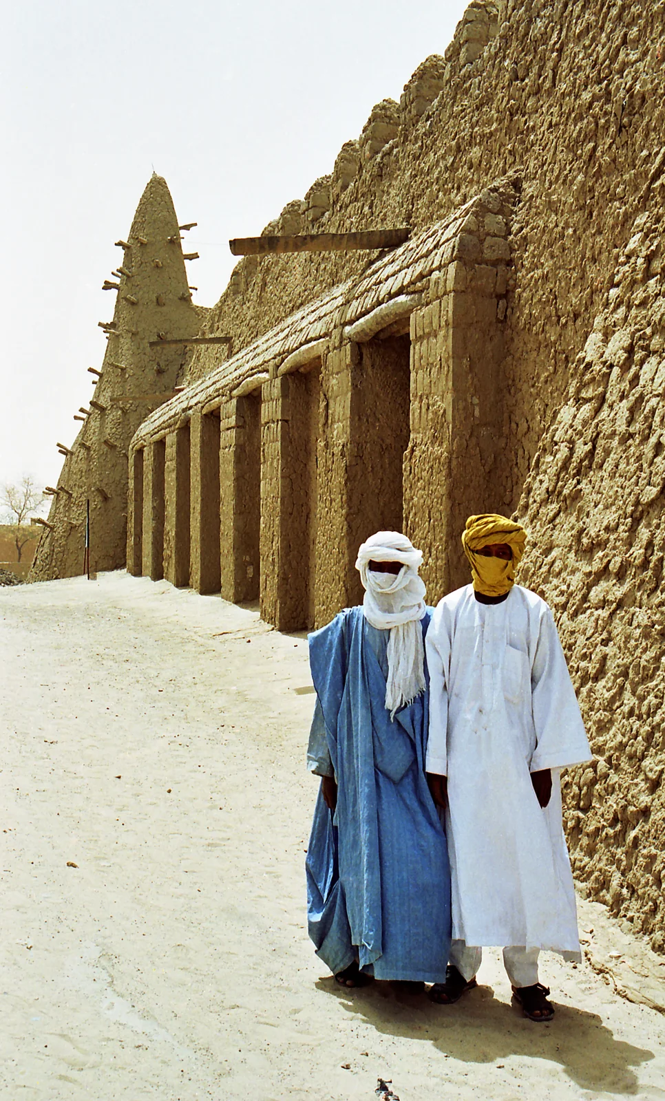 Mezquita de Djingareyber en Tombuctú, Mali.