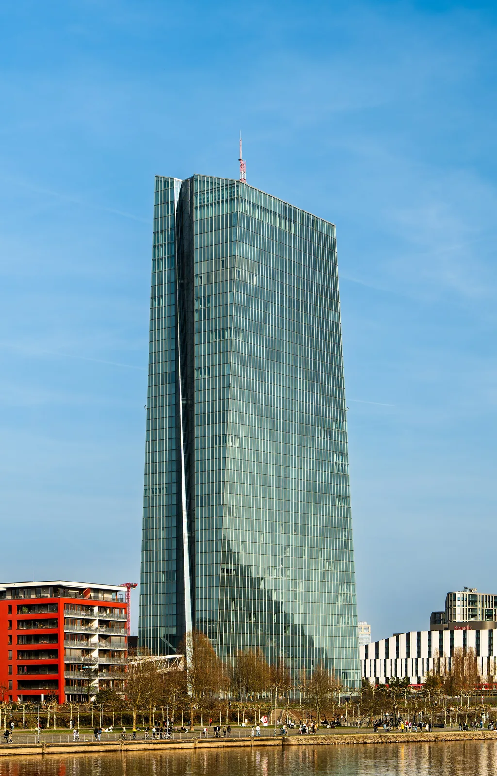 Sede del Banco Central Europeo en Fráncfort.