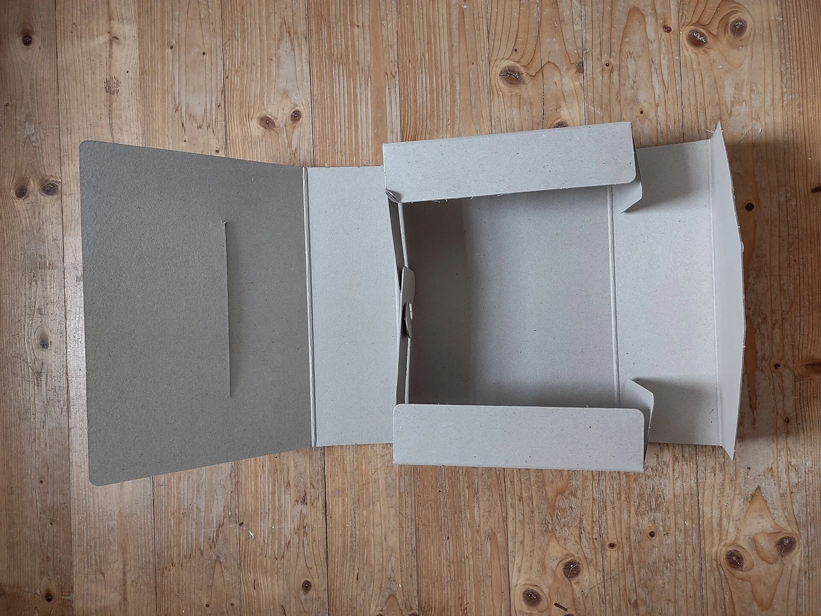 Caja de conservación para documentos de archivo.