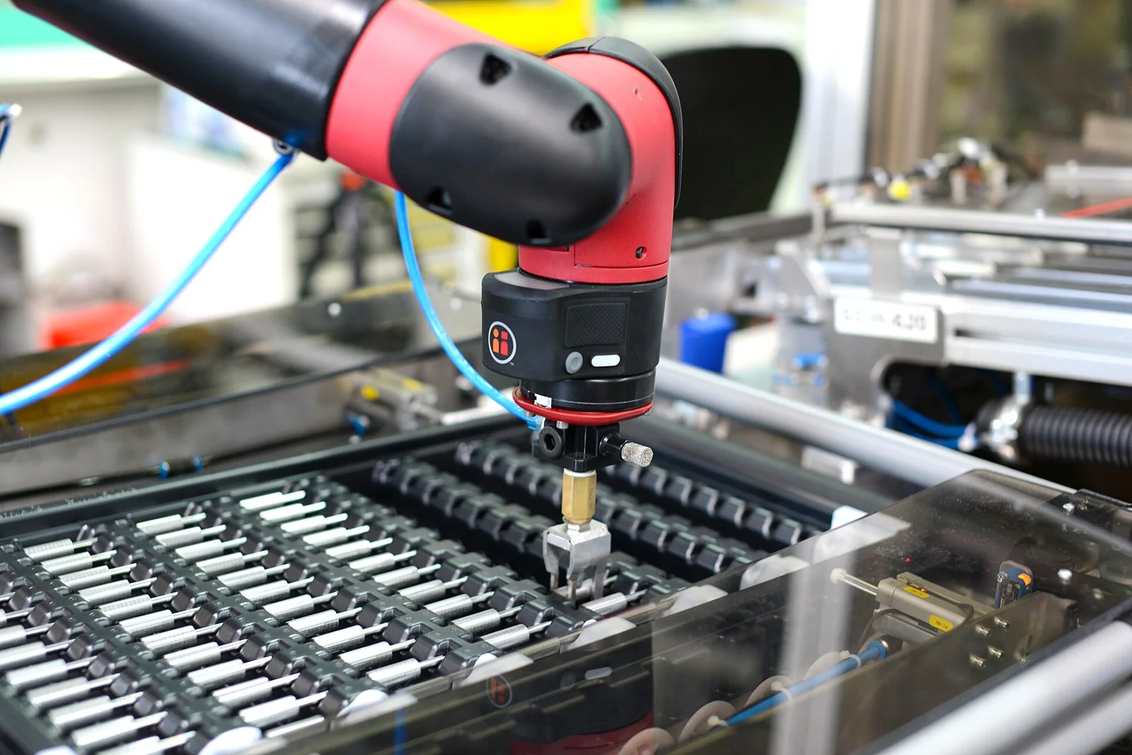 Robot colaborativo Sawyer en Schramberg.