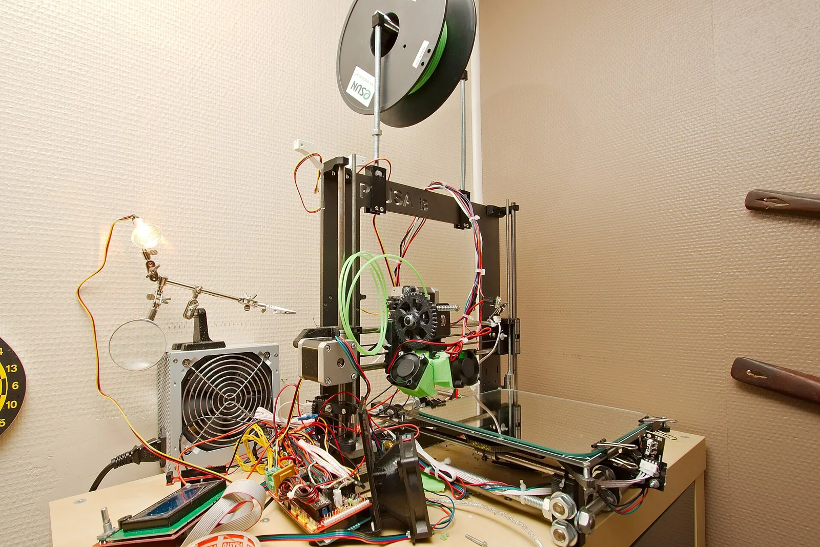 Impresora 3D de filamento Prusa i3.