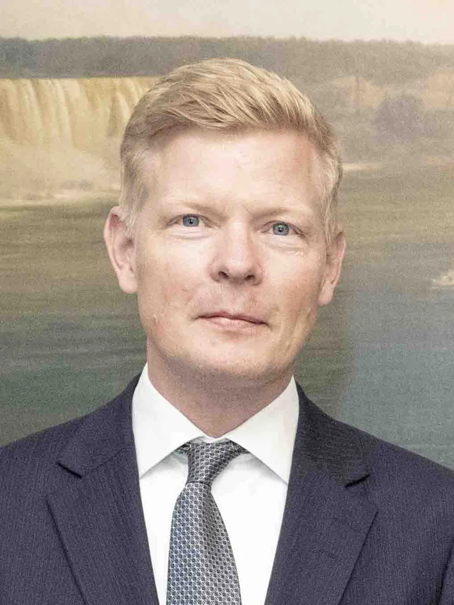 Hans Grundberg en Washington en marzo de 2024